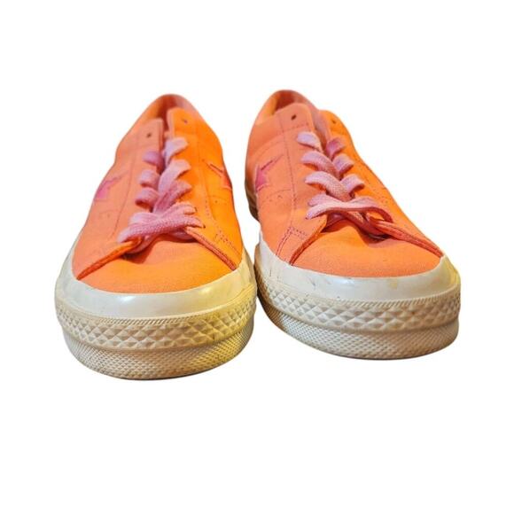 Converse One Star Ox Womens 9 Mens 7 159815C Paradise Pink Shoes Sneakers Sample - Picture 1 of 7